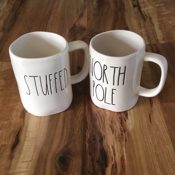Rae Dunn Other - Rae Dunn Artisan Collection Set of Mugs “North Pole” & “Stuffed”